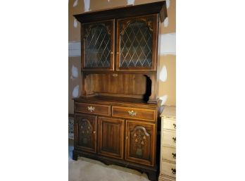 Hitchcock Hutch - Electrified Top.  Stunning And Comes In 2 Pieces