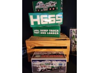 Hess Truck Collection And Hess Fighter Too