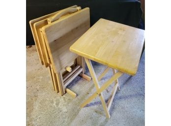 Folding Tables With Cart