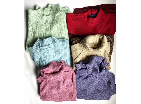 Six New Karen Scott Sweaters, XL