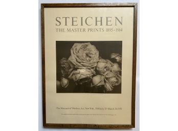 Steichen The Master Prints  Museum Of Modern Art Exhibition Poster, 1978