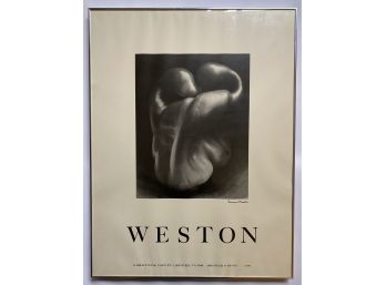 Edward Weston Gallery Exhibition Poster, 1979