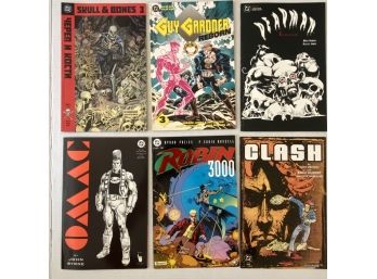 6 DC Comic Books, Early 90s