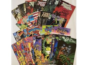 21 Green Arrow, Swamp Thing, Wonder Woman & More DC Comic Books, 90s