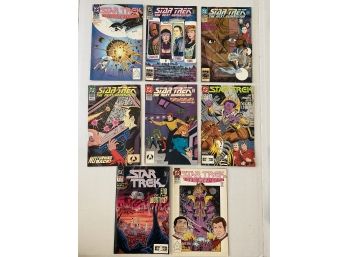 Eight Star Trek DC Comic Books, Early 90s