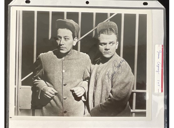 James Cagney Signed Photo With COA