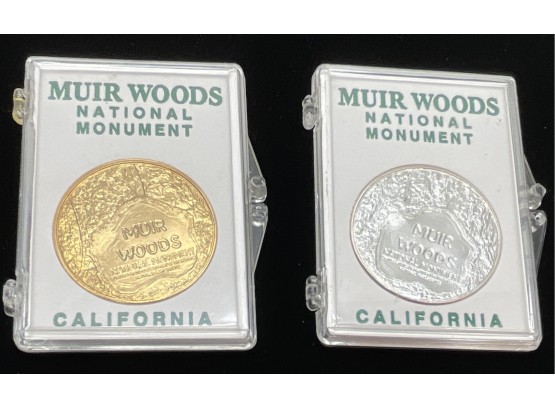Muir Woods California National Monument Medals