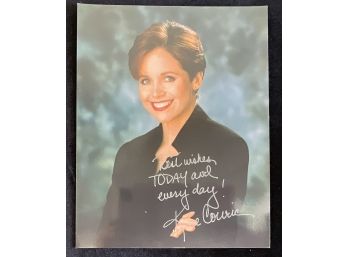 Katie Couric Personally Hand Signed Photo 8x10
