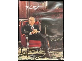 F Lee Bailey Personally Signed Photo 8x10