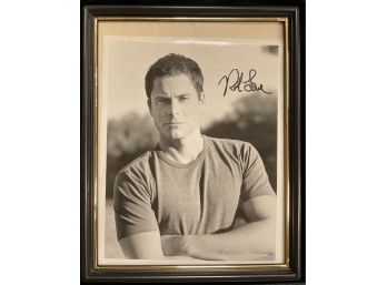 Rob Lowe Personally Signed Photo In Frame 8x10