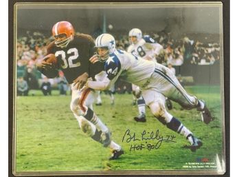Bob Lilly - Hall Of Fame Football Player Personally Signed Photo 8x10