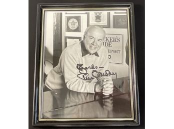 Tim Conway Personally Signed Photo In Frame 8x10