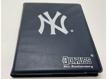 Donrus 10th Anniversary Nice Collection Of Baseball Cards New York Yankee Binder