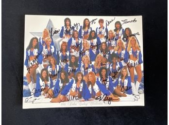 Dallas Cowboy Cheerleaders Photo - All Individual Signed!