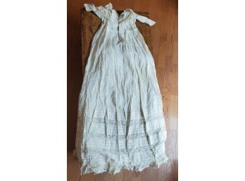 Antique Victorian Childs Christening Gown
