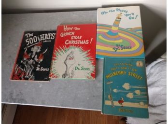 4 Vintage Dr. Seuss Children's Books