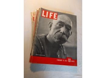 Collection Of Life Magazines From 1930s And On