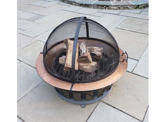 Front Gate Fire Pit With Cover