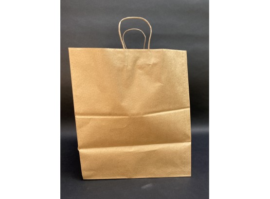 Large Kraft Paper Shopping Bags