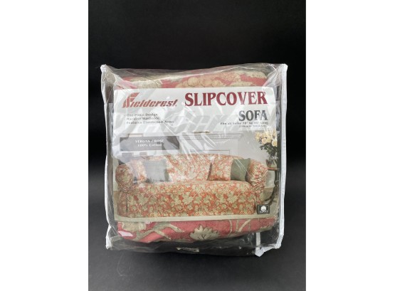 Vintage 1990s Fieldcrest Sofa Slipcover, New/Unused