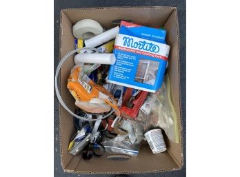 Handyman Box Lot: Plumbing Supplies Plus