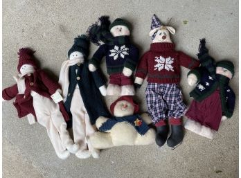 Adorable Collection Of Quality Stuffed Christmas Figures