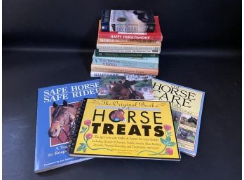 A Collection Of Equestrian Books
