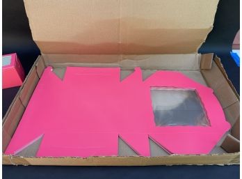 More Pretty Pink Bakery Boxes, 10x10x4