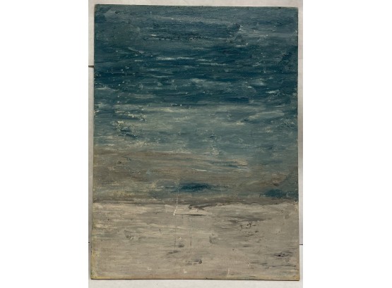 Vintage Oil Painting - Ocean Motif