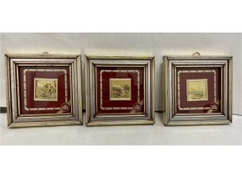 Set Of 3 Framed Images From Italy