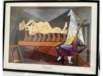Framed Poster Picasso Cubism Painting