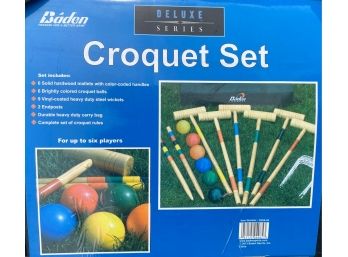 NEW Baden Croquet Set