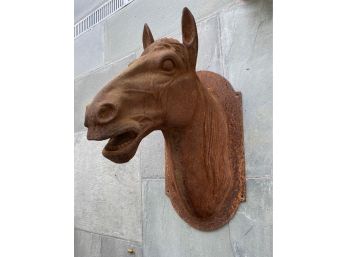Amazing Rustic Horse Head - Heavy!