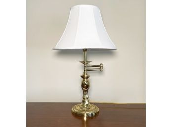 A Solid Brass Lamp