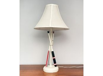 A Rowing Themed Lamp