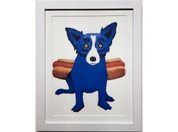 George Rodrigue - Hot Dog For A Cool Day - Offset Litho