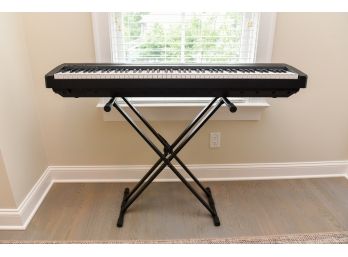 Yamaha P-45 88-Key Weighted-Action Digital Piano And Knox Gear Stand