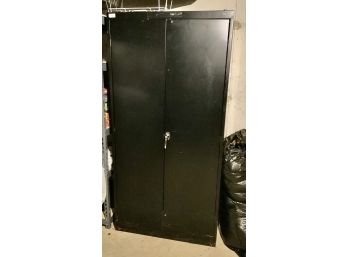 Black Metal Cabinet