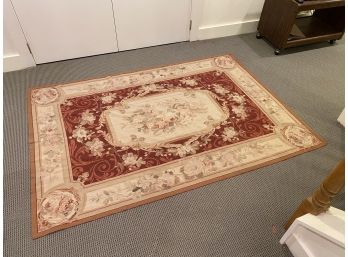 75' X 51' Aubusson Wool Needlepoint Carpet #2 - SMALLER