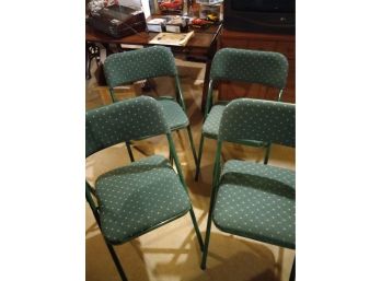 4 Samsonite Folding Chairs