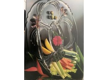 French Bouquet Serving Plate