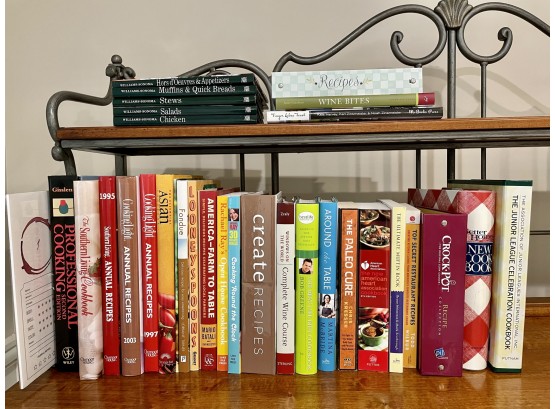 Large Cookbook Selection