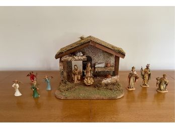 Highly Detailed Vintage Creche