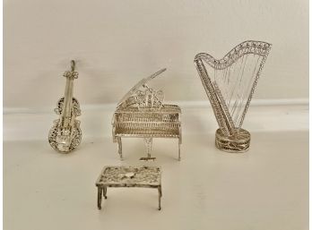 Miniature Filigree Instruments