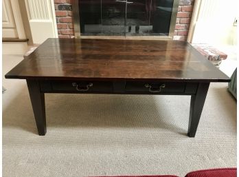 POTTERY BARN Plank Style Coffee Table