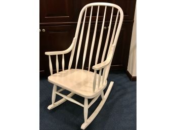 A.LOCK & CO. Wooden Rocking Chair