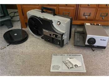 Bell & Howell LX30 Reel To Reel And Rollei P350A Slide Projector