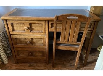 Four Drawer Desk And Chair