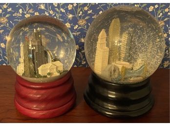 Two Snow Globes
