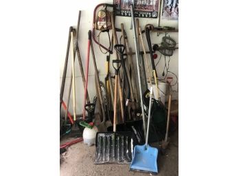 Garage Lot Of Assorted Tools, Etc.